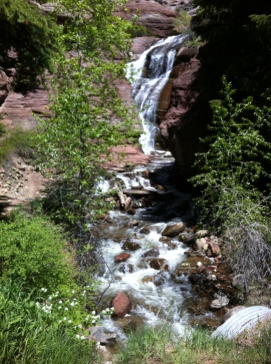 Waterfall near Redstone, Colorado.