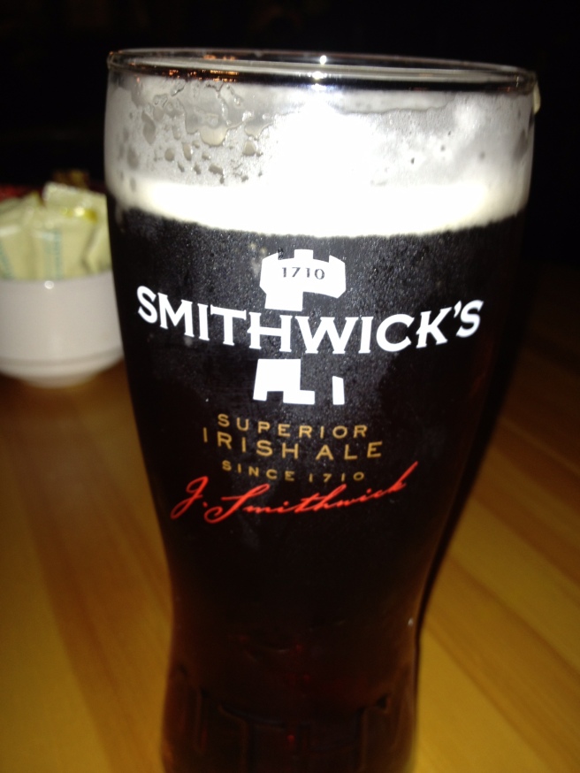 Time for a Smithwick's